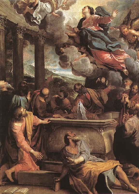 CARRACCI, Annibale Assumption of the Virgin sdf oil painting image